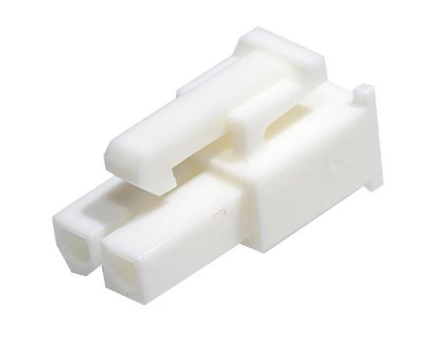 Wtyk; przewód-przewód/płytka; żeńskie; Mini-Fit Jr; 4,2mm; PIN: 2 (PN:39012025) (kopiuj)