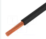 Przewód; H05V-K; linka; Cu; 0,5mm2; czarny; PVC; 300/500V; Klasa: 5