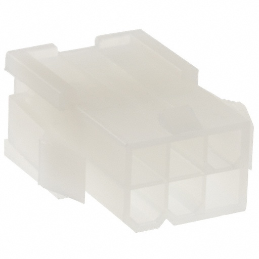 [225789] Wtyk; przewód-przewód; męskie; Mini-Fit Jr; 4,2mm; PIN: 6 (PN:39012066)