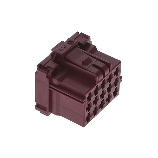 [021860] Złącze samochodowe 15-pinowe TE Connectivity 3-rzędowe Żeński AMP MCP 2.8 Obudowa złącza samochodowego (PN:  5-968973-1)